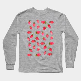 Strawberry field Long Sleeve T-Shirt